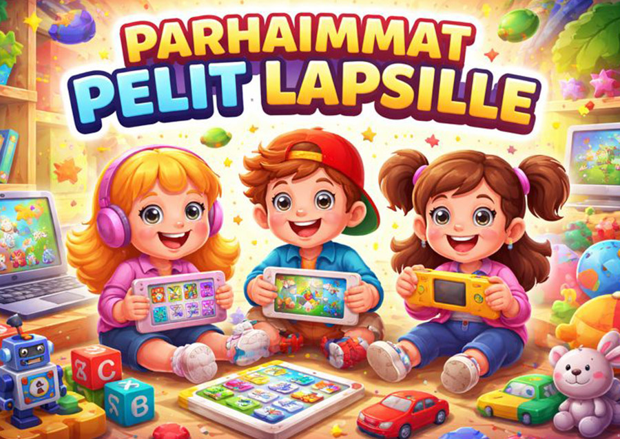 Parhaimmat pelit lapsille – ikäryhmittäin | ParhaimmatPelit.fi